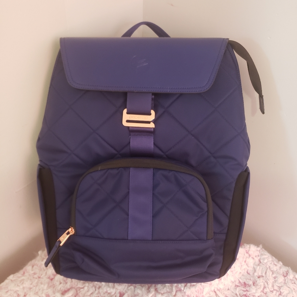 Royal Blue Baby Bag w/ Diaper Changer